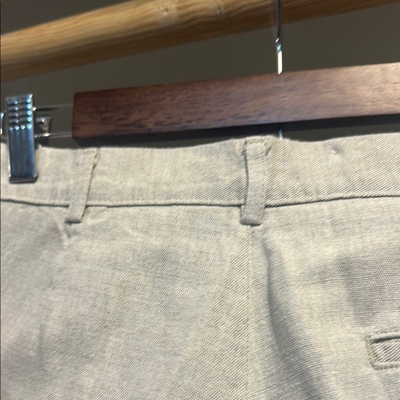 Dockers Cream Flat Front Shorts Tailored Casual Style - Picture 4 of 6